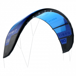 North Orbit High Performance Big Air Freeride Kite 2024 Pacific Blue