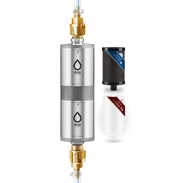 Alb Filter FUSION Active+Nano Trinkwasserfilter Camping-Set Travel