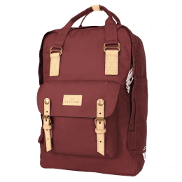 Doughnut Macaroon Large Reborn Rucksack – wine