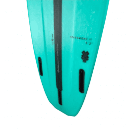 KOLD STATEMENT II Surfboard Strapless Freestyle & Wave turquoise 5'2"