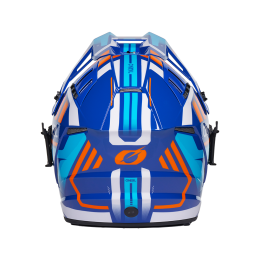 O'Neal EX-SRS Motocross Helm DUST blue/orange