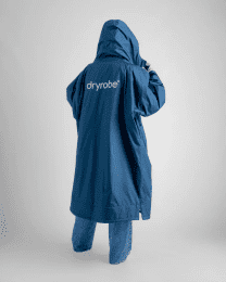 dryrobe Advance Poncho Long Sleeve Blue Camo Blue