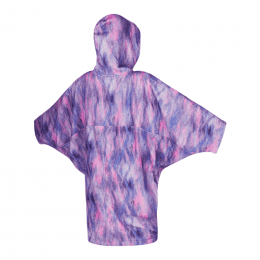 Mystic Poncho Women Black/Purple One Size