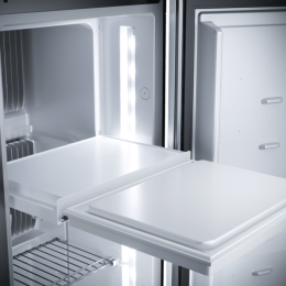 Dometic RCL 10.4ET Kompressor-Kühlschrank 157 l TFT-Display Tür mit Doppelscharnier