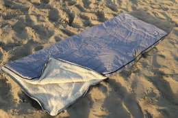 Bentcho Scandi uni grau Vanlife Schlafsack