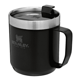 Stanley Classic Camp Mug Thermobecher, 350ml, mattschwarz