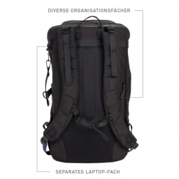 Doughnut Dynamic Rucksack black