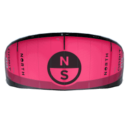 North Orbit Kite 2025 Big Air Freeride Rubine Red 7 m + Navigator Bar 45-50 cm