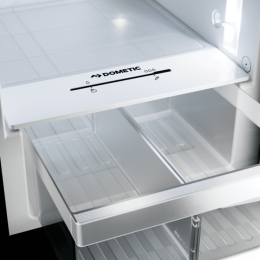 Dometic RCL 10.4ET Kompressor-Kühlschrank 157 l TFT-Display Tür mit Doppelscharnier