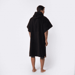 Mystic Poncho Velour Black One Size