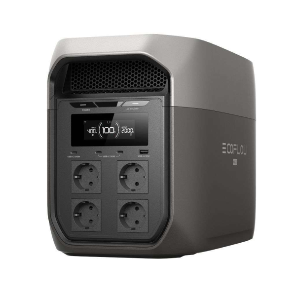 EcoFlow DELTA 3 Max Tragbare Powerstation 2048 Wh - 0% MwSt (Angebot gemäß §12 Abs.3 UstG)