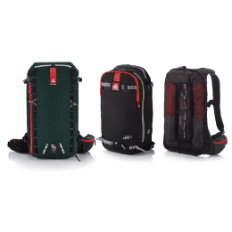 ARVA Airbagrucksack Ride 24 SkiTrip 35 Switch Airbag Bundle green/anthracite