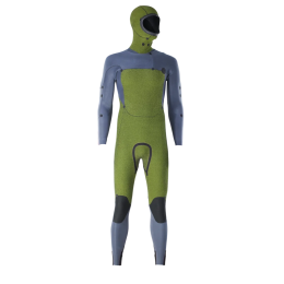 ION Wetsuit Seek Core 5/4 Hood Front Zip men