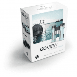 GoView Fernglas ZOOMR 8x26, Miami Blue