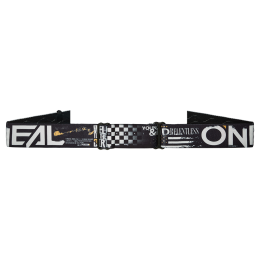 O'Neal B-10 Goggle ATTACK black/white - silver mirror