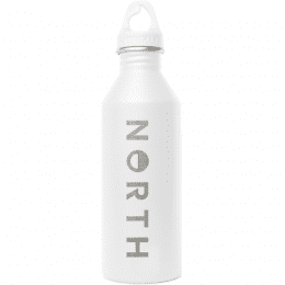 North Mizu M8 Water Bottle White