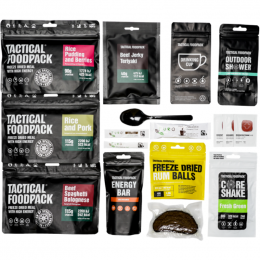 Tactical Foodpack 3 x Mahlzeiten Ration HOTEL 741 g