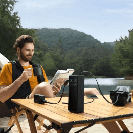 EcoFlow Rapid 25k mit einziehbarem Kabel