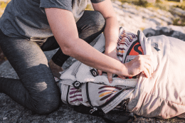 Bentcho New Zealand Vanlife Schlafsack Sun print