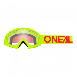 O'NEAL B-10 Youth Brille SOLID V.18 Neon Yellow/Rot/Klar