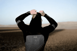 ION Wetsuit Seek Core 3/2 Shorty LS Front Zip men