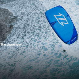 North Carve 2022 Kite Pacific Blue Surf / Strapless Freestyle