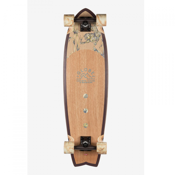 Globe Chromantic 33" Cruiserboard White Eiche/Jaguar