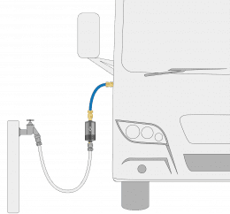 Alb Filter MOBIL Nano Trinkwasserfilter mit GEKA Anschluss