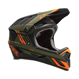 O'NEAL BACKFLIP Downhill- & Freeride-Helm STRIKE black/orange/olive