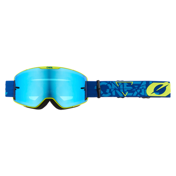 O´NEAL O´NEAL B-20 Goggle STRAIN blue/neon yellow - radium blue