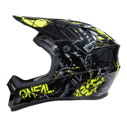 O´NEAL BACKFLIP Helmet ZOMBIE black/neon yellow