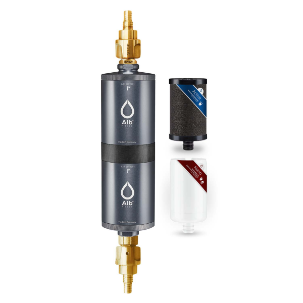 Alb Filter FUSION Active+Nano Trinkwasserfilter Camping-Set Travel