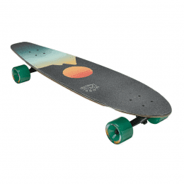 Globe Arcadia 36" Komplett-Longboard Black Maple/Chromeset