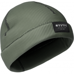 Mystic Beanie Neoprene 2 mm Neoprenmütze Olive 2024