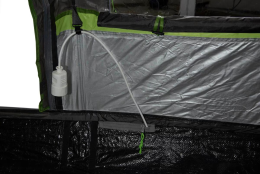 High Peak Bozen 6.0 Tunnelzelt, 6-Personen, 525x360cm, grau/grün