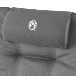 Coleman 5 Position Padded Klappstuhl, Aluminium, grau