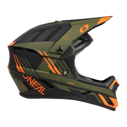 O'NEAL BACKFLIP Downhill- & Freeride-Helm STRIKE black/orange/olive