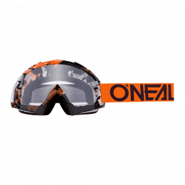 O'NEAL B-10 Brille PIXEL V.18 Orange/Weiß/Klar