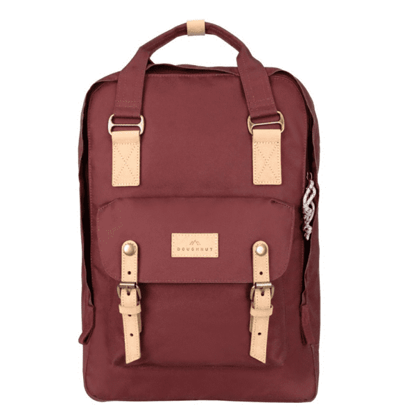 Doughnut Macaroon Large Reborn Rucksack – wine