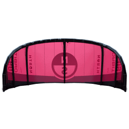 North Orbit Kite 2025 Big Air Freeride Rubine Red 7 m + Navigator Bar 45-50 cm