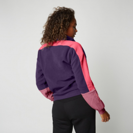 Mystic The Heat Zip Up Sweat Deep Purple