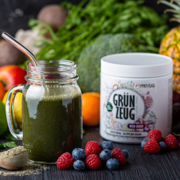 ProFuel Grünzeug Superfood Smoothie Pulver 300 g Dose, Lemon Lime