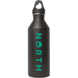North Mizu M8 Water Bottle Black