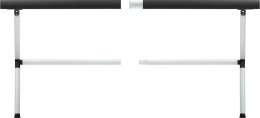 Brunner Accelerate Compack 6 Rolltisch 146,5 x 80cm silber