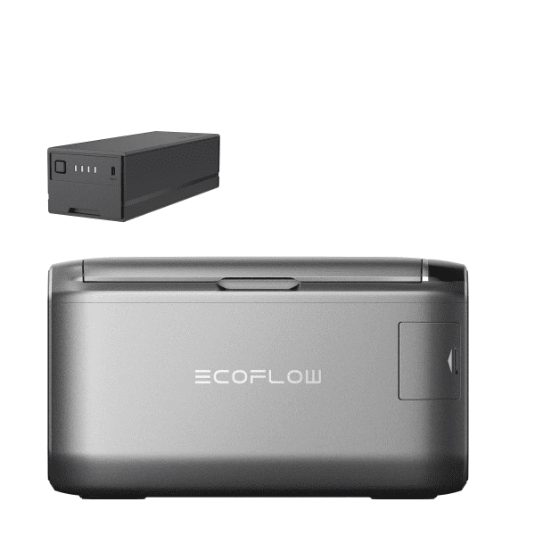 EcoFlow GLACIER Classic 35L Set - Kühl und Gefrierbox mit 298 Wh Plug-In Batterie