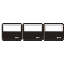 Camptech Windschutz Granat Air, 3-teilig