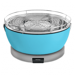 Feuerdesign Tischgrill Vesuvio blau