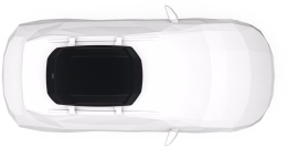 Thule Roof-Box Force 3 Dachbox Größe M 400 Liter