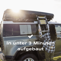 Horntools Dachzelt Themis PopUp ABS Hartschalenzelt 165 cm