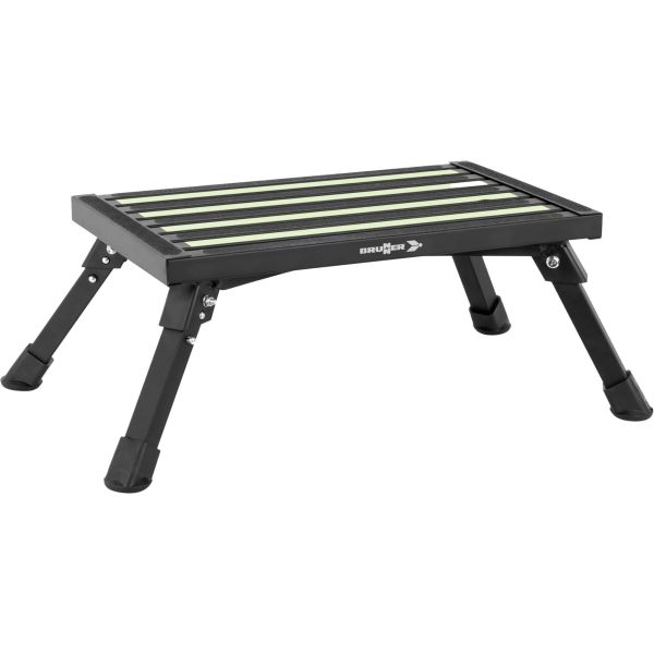Brunner Trittstufe Go Step Black Fluo - Faltbare Wohnmobil-Trittstufe